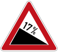 108-63 Gefälle 17%