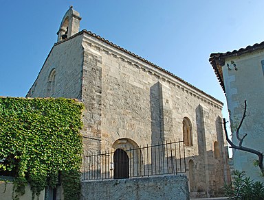 La façade méridionale.