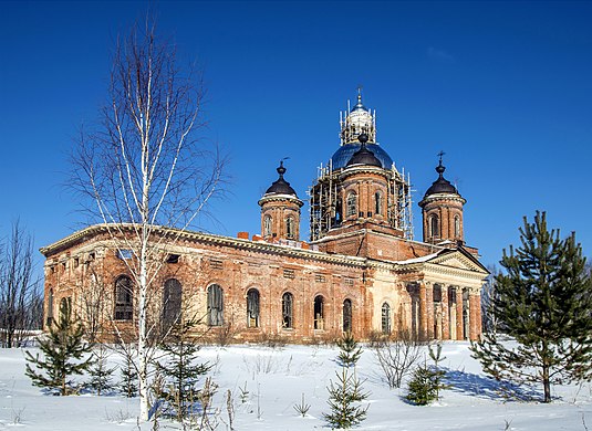 198. Покровская церковь, Ухтым, Богородский район Автор — Ele-chudinovsk