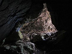 Внатрешноста на пештерата