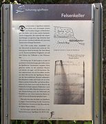 Infotafel, Kulturweg Egloffstein