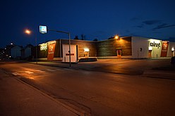 Magasin Colruyt de Pontarlier en France.