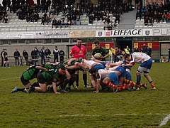 Contre Villeurbanne en 2018.