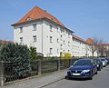 Einzeldenkmal der Sachgesamtheit Siedlung des Spar- und Bauvereins Dresden-Gruna: Häuserzeile (Einzeldenkmal zu ID-Nr. 09306553)