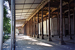 Внутренний двор мечети Джума, Коканд