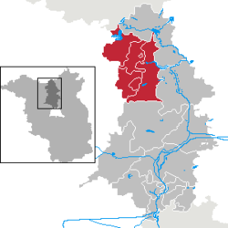 Amt Gransee und Gemeinden – Mappa