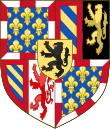 孛艮地公爵于1430-1477年之间使用的纹章