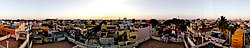 Panorama of Ayanavaram near Vellala Street at Sunset