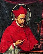 Anonymous painting of Robert Bellarmine