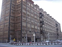 This former Bethlehem Steel building and its smokestacks have been preserved Bethlehem Steel (18).JPG