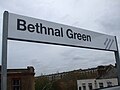 Platform signage, with NEEA logo