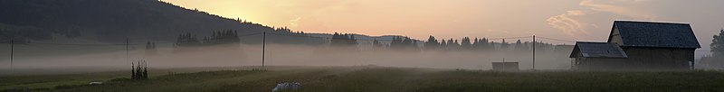 Panorama Bloške planote