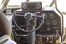 Cockpit in FIFI Boeing B-29, FIFI (31).jpg