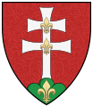 Croce patriarcale adottata da Luigi il Grande (1364)