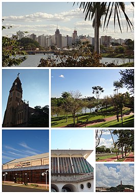 Een collage van São José do Rio Preto