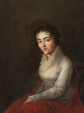 Портрет кисти её свояка Йозефа Ланге, 1782 год.
