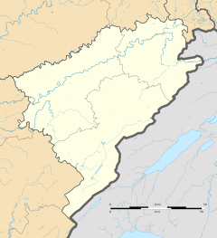 Mapa lokalizacyjna Doubs