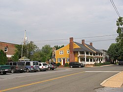 Central intersection in Washington