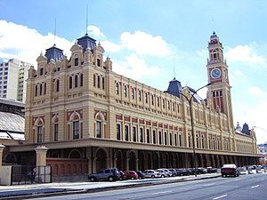 The Estação da Luz, the building housing the museum.