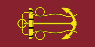 Flag as Lord High Admiral of the United Kingdom Flag of the Lord High Admiral of the United Kingdom.svg
