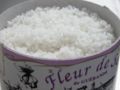 Fleur de sel u kutiji za prodaju