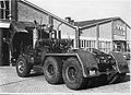 The FTF tractor had a 475 hp Detroit two-stroke diesel engine with Roots blower