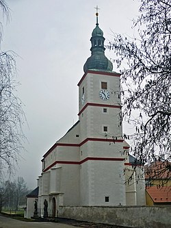 Kostel sv. Floriána v Krásném Březně
