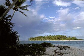 L’îlot de Fualifeke dans l’atoll de Funafuti.