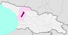 Municipalità di Chkhorotsqu – Localizzazione