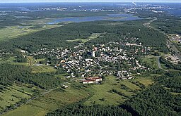 Gammelstads kyrkstad och Gammelstadsviken 8 augusti 1994