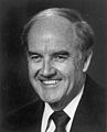 Senador y candidato presidencial de 1972 George McGovern de Dakota del Sur