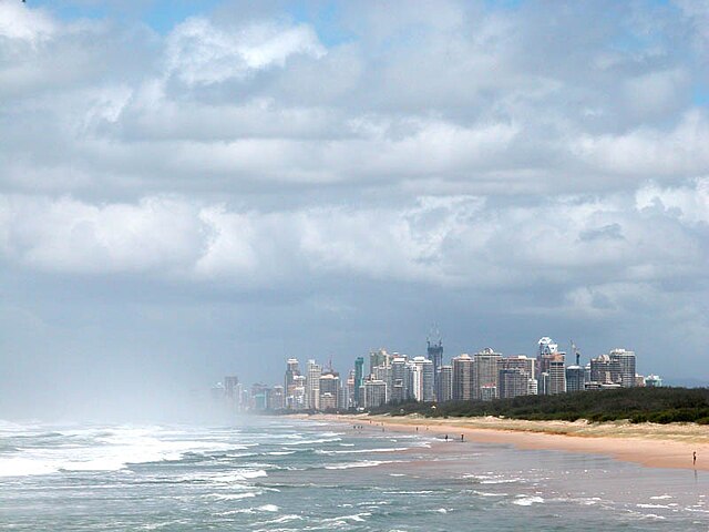 Queensland's Gold Coast (taken from The Spit)