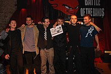 Grimus represents Romania at the Global Battle of the Bands 2007 in London