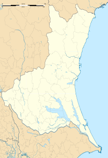 Ryūgasaki Airfield is located in Ibaraki Prefecture