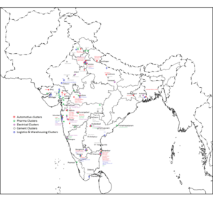 भारत में औधोगिक क्षेत्र