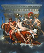 Jacques-Louis David: Mars ontwapend door Venus