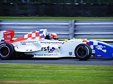 Description de l'image James Calado Oulton Park (Pit Exit).JPG.