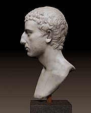 A Roman portrait bust said to be of Josephus