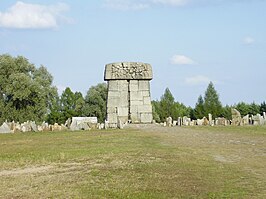 Monument van het concentratiekamp