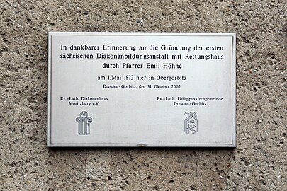 Gedenktafel für Emil Höhne