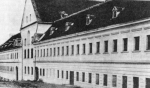 Kapucínský klášter v Náměšti nad Osl přeměněný 1796 v soukenickou manufakturu.gif