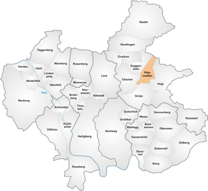 Karte von Hegmatten