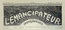 L'Emancipateur (third period), 1921-1936, published by Camille Mattart in Flemalle. L'Emancipateur2.jpg