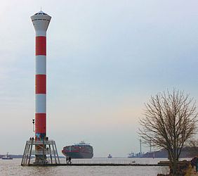 Altes Unterfeuer Blankenese, Februar 2014