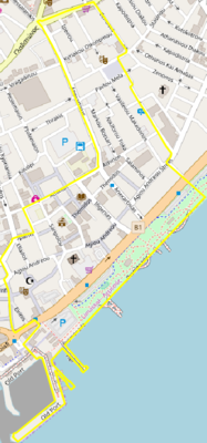 Location map Agia Napa