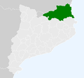 Situo de Nord-Katalunio rilate al Katalunio