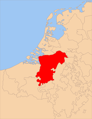 Brabantul în jurul anilor 1350