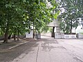 Main entrance into the North Korean DMZ, north of Panmunjon. 37°57′54.23″N 126°38′46.59″E﻿ / ﻿37.9650639°N 126.6462750°E﻿ / 37.9650639; 126.6462750