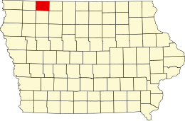 Contea di Dickinson – Mappa