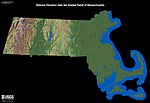 Miniatura para Geografía de Massachusetts